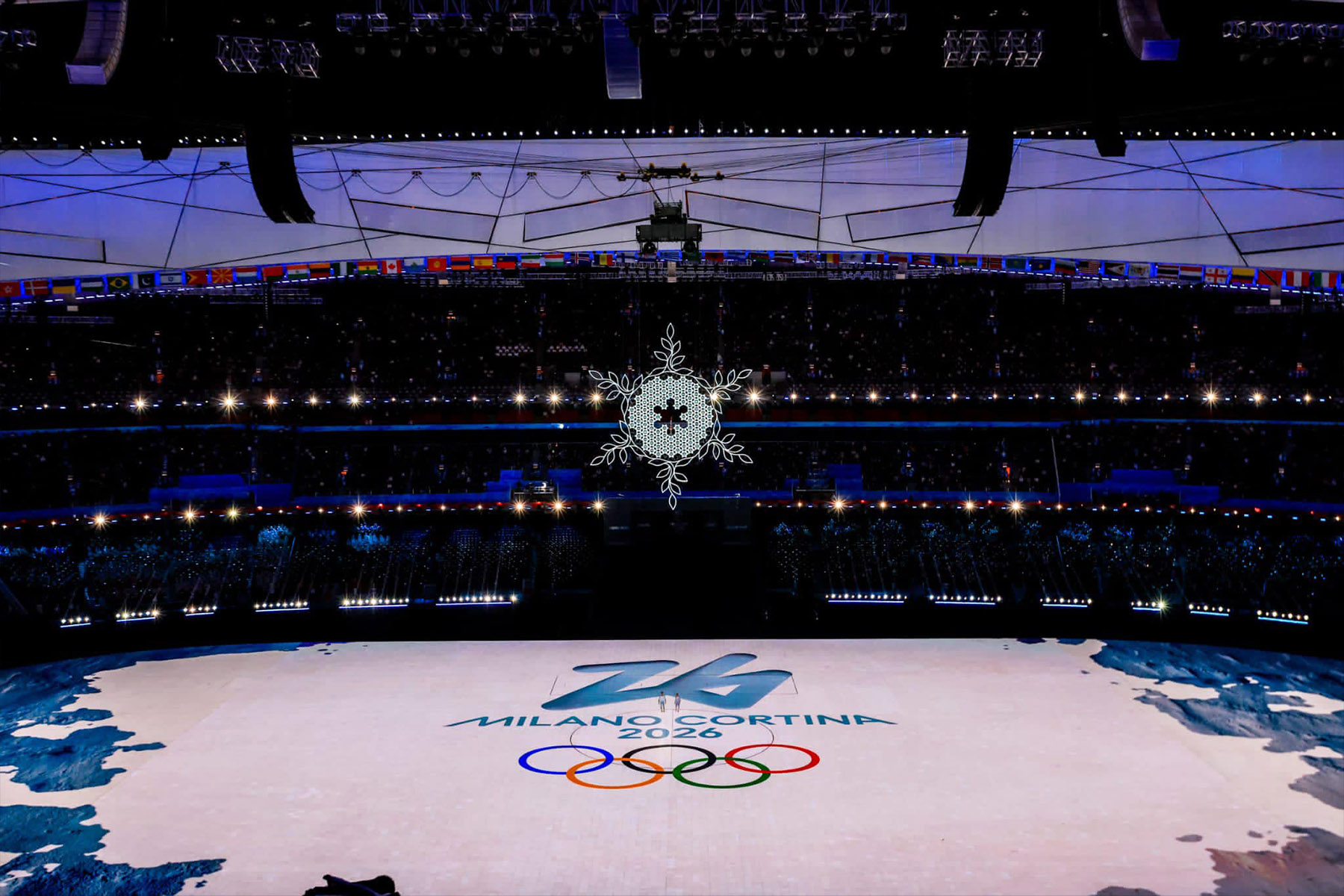Milano / Cortina 2026 Flag Handover